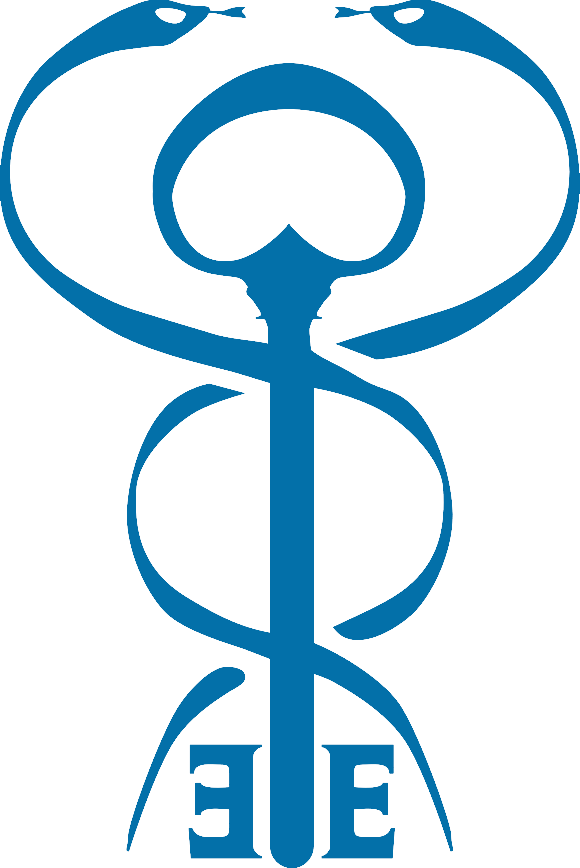Logo bleu de l'institut d'étiopathie